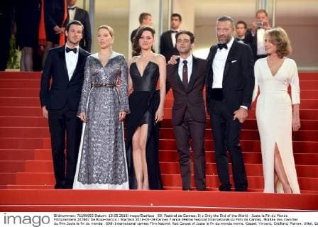 69. Festival de Cannes: It s Only the End of the World - Juste la Fin du Monde Filmpremiere 207867 De Rosa-Garcia Starface 2016-05-19 Cannes France 69ème Festival International du Film de Cannes. Montée des marches du film Juste la fin du monde . 69th International cannes Film festival. Red Carpet of Juste la fin du monde movie. Cassel, Vincent; Cotillard, Marion; Ulliel, Gaspard; Seydoux, Léa; Dolan, Xavier  Copyright: xDexRosa-Garciax xStarfacex STAR_207867_052