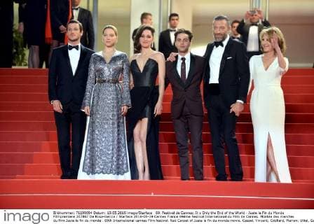 69. Festival de Cannes: It s Only the End of the World - Juste la Fin du Monde Filmpremiere 207867 De Rosa-Garcia Starface 2016-05-19 Cannes France 69ème Festival International du Film de Cannes. Montée des marches du film Juste la fin du monde . 69th International cannes Film festival. Red Carpet of Juste la fin du monde movie. Cassel, Vincent; Cotillard, Marion; Ulliel, Gaspard; Seydoux, Léa; Dolan, Xavier  Copyright: xDexRosa-Garciax xStarfacex STAR_207867_053