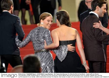 69. Festival de Cannes: It s Only the End of the World - Juste la Fin du Monde Filmpremiere 207867 De Rosa-Garcia Starface 2016-05-19 Cannes France 69ème Festival International du Film de Cannes. Montée des marches du film Juste la fin du monde . 69th International cannes Film festival. Red Carpet of Juste la fin du monde movie. Cotillard, Marion; Seydoux, Léa  Copyright: xDexRosa-Garciax xStarfacex STAR_207867_054