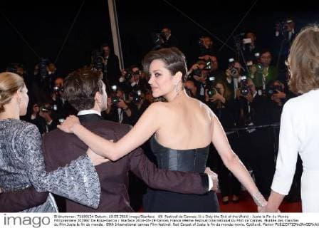 69. Festival de Cannes: It s Only the End of the World - Juste la Fin du Monde Filmpremiere 207867 De Rosa-Garcia Starface 2016-05-19 Cannes France 69ème Festival International du Film de Cannes. Montée des marches du film Juste la fin du monde . 69th International cannes Film festival. Red Carpet of Juste la fin du monde movie. Cotillard, Marion  Copyright: xDexRosa-Garciax xStarfacex STAR_207867_093