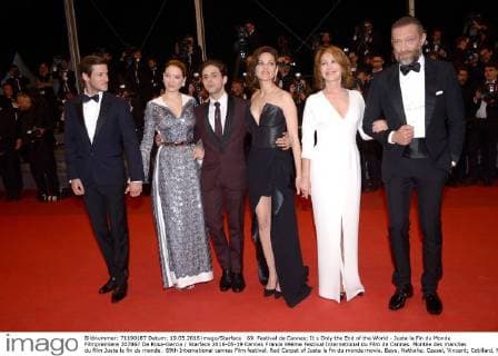 69. Festival de Cannes: It s Only the End of the World - Juste la Fin du Monde Filmpremiere 207867 De Rosa-Garcia Starface 2016-05-19 Cannes France 69ème Festival International du Film de Cannes. Montée des marches du film Juste la fin du monde . 69th International cannes Film festival. Red Carpet of Juste la fin du monde movie. Baye, Nathalie; Cassel, Vincent; Cotillard, Marion; Ulliel, Gaspard; Seydoux, Léa; Dolan, Xavier  Copyright: xDexRosa-Garciax xStarfacex STAR_207867_098