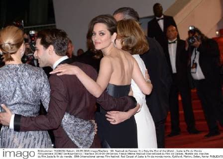 69. Festival de Cannes: It s Only the End of the World - Juste la Fin du Monde Filmpremiere 207867 De Rosa-Garcia Starface 2016-05-19 Cannes France 69ème Festival International du Film de Cannes. Montée des marches du film Juste la fin du monde . 69th International cannes Film festival. Red Carpet of Juste la fin du monde movie. Cotillard, Marion; Dolan, Xavier  Copyright: xDexRosa-Garciax xStarfacex STAR_207867_104