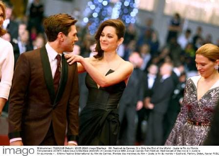 69. Festival de Cannes: It s Only the End of the World - Juste la Fin du Monde Filmpremiere 207870 Julien Cauvin Starface 2016-05-19 Cannes France 69th Annual Cannes Film Festival. Red Carpet of the movie « Juste la fin du monde » . 69ème Festival International du film de Cannes. Montée des marches du film « Juste la fin du monde » Cotillard, Marion; Dolan, Xavier  Copyright: xJulienxCauvinx STAR_207870_033
