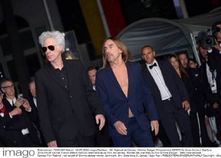69. Festival de Cannes: Gimme Danger Filmpremiere 207873 De Rosa-Garcia Starface 2016-05-20 Cannes France 69ème Festival International du Film de Cannes. Montée des marches du film Gimme Danger . 69th International Cannes Film Festival. red carpet of Gimme danger movie. Jarmusch, Jim; Osterberg Jr, James ( Iggy Pop )  Copyright: xDexRosa-Garciax xStarfacex STAR_207873_007