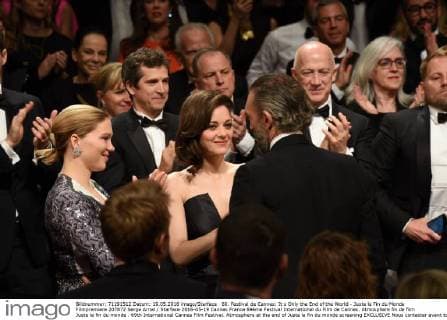 69. Festival de Cannes: It s Only the End of the World - Juste la Fin du Monde Filmpremiere 207872 Serge Arnal Starface 2016-05-19 Cannes France 69ème Festival International du Film de Cannes. Atmosphere fin de film Juste la fin du monde . 69th International Cannes Film Festival. Atmosphere at the end of Juste la fin du monde screening EXCLUSIVE Nous contacter avant toute utilisation web Canet, Guillaume; Cotillard, Marion; Seydoux, Léa  Copyright: xSergexArnalx xStarfacex STAR_207872_004