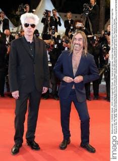 69. Festival de Cannes: Gimme Danger Filmpremiere Jim Jarmusch (L) and Iggy Pop arrive on the red carpet before the screening of the film Gimme Danger at the 69th annual Cannes International Film Festival in Cannes, France on May 19, 2016.  CAN20160519852 DAVIDxSILPA
