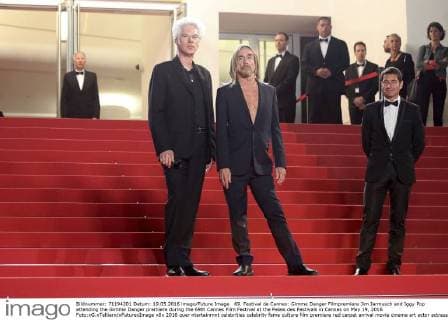 69. Festival de Cannes: Gimme Danger Filmpremiere Jim Jarmusch and Iggy Pop attending the Gimme Danger premiere during the 69th Cannes Film Festival at the Palais des Festivals in Cannes on May 19, 2016 Foto:xG.xTellierx xFuturexImage
