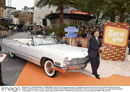 Russell Crowe bei der Premiere des Kinofilms The Nice Guys im Odeon Leicester Square. London, 19.05.2016 Russell Crowe  Foto:xS.xVasx xFuturexImage