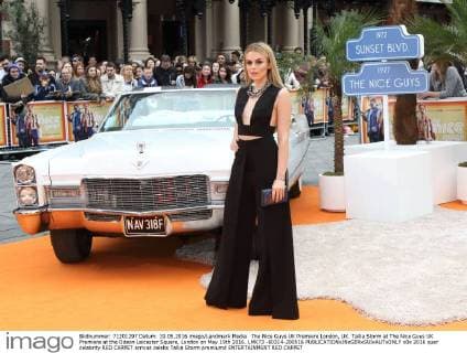 The Nice Guys UK Premiere London, UK. Tallia Storm at The Nice Guys UK Premiere at the Odeon Leicester Square, London on May 19th 2016. LMK73 -60314-200516 