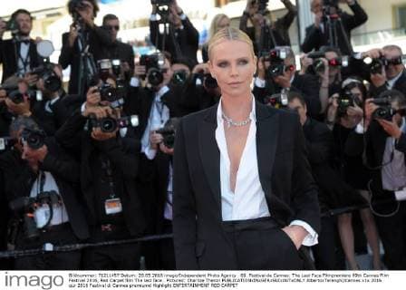 69. Festival de Cannes: The Last Face Filmpremiere 69th Cannes Film Festival 2016, Red Carpet film The last face . Pictured: Charlize Theron  AlbertoxTerenghi Cannes