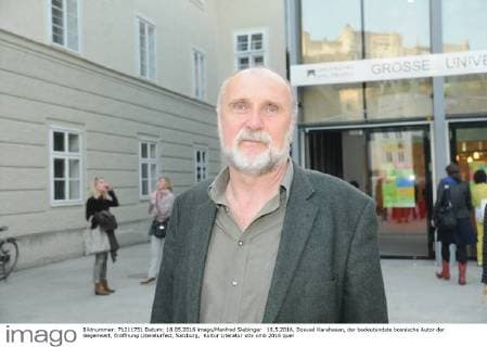 18.5.2016, Dzevad Karahasan, der bedeutendste bosnische Autor der Gegenwart, Eröffnung Literaturfest, Salzburg,