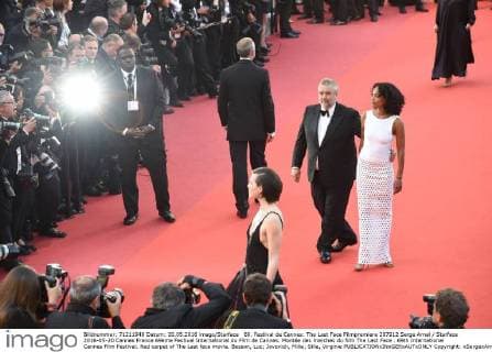 69. Festival de Cannes: The Last Face Filmpremiere 207912 Serge Arnal Starface 2016-05-20 Cannes France 69ème Festival International du Film de Cannes. Montée des marches du film The Last Face . 69th International Cannes Film Festival. Red carpet of The Last face movie. Besson, Luc; Jovovich, Milla; Silla, Virginie  Copyright: xSergexArnalx xStarfacex STAR_207912_014