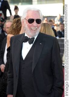 69. Festival de Cannes: The Last Face Filmpremiere 69th Cannes Film Festival 2016, Red Carpet film The last face . Pictured. Donald Sutherland  AlbertoxTerenghi Cannes