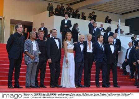 69. Festival de Cannes: The Last Face Filmpremiere 69th Cannes Film Festival 2016, Red Carpet film The Last Face . Pictured: Cast  SimonexComi Cannes