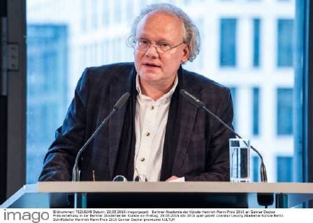Berliner Akademie der Künste Heinrich-Mann-Preis 2016 an Gunnar Decker Preisverleihung in der Berliner Akademie der Künste am Freitag, 20.05.2016