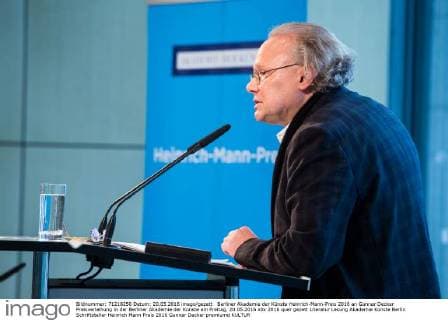 Berliner Akademie der Künste Heinrich-Mann-Preis 2016 an Gunnar Decker Preisverleihung in der Berliner Akademie der Künste am Freitag, 20.05.2016