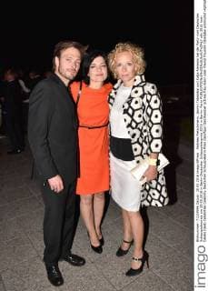 Andreas Pietschmann, Jasmin Tabatabai und Katja Riemann bei der Party vom Deutscher Schauspielerpreis am 20.05.2016 in Berlin Deutscher Schauspielerpreis 2016 in Berlin- Party 