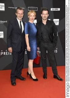 Ulrich Matthes, Christina Grosse und Christian Schwochow bei der Verleihung des Deutschen Schauspielerpreises 2016 im Zoo Palast. Berlin, 20.05.2016 Foto:xFredericx xFuturexImage