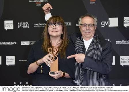 Isabel Coixet und Dieter Kosslick bei der Verleihung des Deutschen Schauspielerpreises 2016 im Zoo Palast. Berlin, 20.05.2016 Foto:xFredericx xFuturexImage