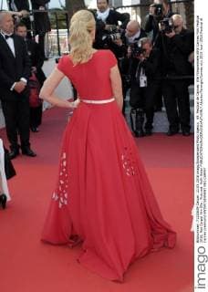 69. Festival de Cannes: Elle Filmpremiere 69th Cannes Film Festival 2016, Red Carpet film Elle . Pictured: Hofit Golan  AlbertoxTerenghi Cannes