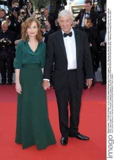 69. Festival de Cannes: Elle Filmpremiere 69th Cannes Film Festival 2016, Red Carpet film Elle . Pictured: Isabelle Huppert, Paul VErhoven  AlbertoxTerenghi Cannes