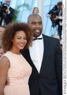 69. Festival de Cannes: Elle Filmpremiere May 11, 2016 - Cannes, France - CANNES, FRANCE - MAY 21: Teddy Riner and his partner Luthna attends the Elle Premiere during the 69th annual Cannes Film Festival at the Palais des Festivals on May 21, 2016 in Cannes, France. Cannes France - ZUMAi09_