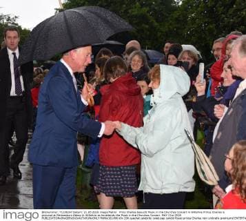 Prinz Charles besucht Music in the Churches Concert in Wiltshire Prince Charles is pictured at Malmesbury Abbey in Wiltshire as he attends the Music in the Churches Concert. MAY 21st 2016  RWNx161496