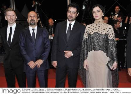 69. Festival de Cannes: The Salesman - Forushande Filmpremiere 207939 De Rosa-Garcia Starface 2016-05-21 Cannes France 69ème Festival International du Film de Cannes. Montée des marches du film The Salesman - Forushande . 69th International Cannes Film Festival. Red Carpet of The Salesman - Forushande . Farhadi, Asghar; Alidoosti, Taraneh  Copyright: xDexRosa-Garciax xStarfacex STAR_207939_003