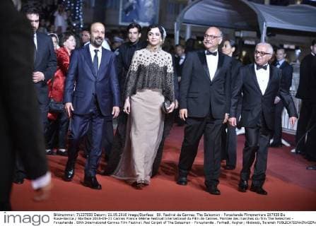 69. Festival de Cannes: The Salesman - Forushande Filmpremiere 207939 De Rosa-Garcia Starface 2016-05-21 Cannes France 69ème Festival International du Film de Cannes. Montée des marches du film The Salesman - Forushande . 69th International Cannes Film Festival. Red Carpet of The Salesman - Forushande . Farhadi, Asghar; Alidoosti, Taraneh  Copyright: xDexRosa-Garciax xStarfacex STAR_207939_007