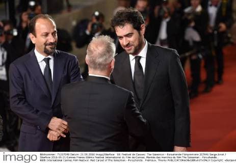 69. Festival de Cannes: The Salesman - Forushande Filmpremiere 207941 Serge Arnal Starface 2016-05-21 Cannes France 69ème Festival International du Film de Cannes. Montée des marches du film The Salesman - Forushande . 69th International Cannes Film Festival. Red Carpet of The Salesman - Forushande . Frémaux, Thierry  Copyright: xSergexArnalx xStarfacex STAR_207941_006