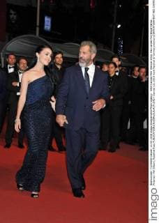 69th Cannes Film Festival 2016, Red carpet film Blood Father . Pictured: Mel Gibson, Rosalind Ross  Cannes