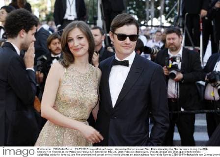 Alexandra Maria Lara and Sam Riley attending the Elle premiere during the 69th Cannes Film Festival at the Palais des Festivals in Cannes on May 21, 2016 Foto:xD.xBedrosianx xFuturexImage