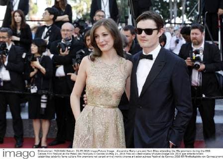 Alexandra Maria Lara and Sam Riley attending the Elle premiere during the 69th Cannes Film Festival at the Palais des Festivals in Cannes on May 21, 2016 Foto:xD.xBedrosianx xFuturexImage