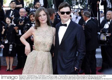 Alexandra Maria Lara and Sam Riley attending the Elle premiere during the 69th Cannes Film Festival at the Palais des Festivals in Cannes on May 21, 2016 Foto:xD.xBedrosianx xFuturexImage