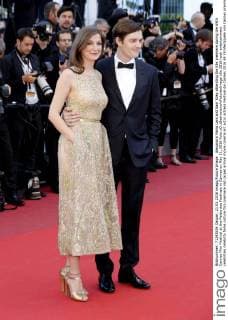 Alexandra Maria Lara and Sam Riley attending the Elle premiere during the 69th Cannes Film Festival at the Palais des Festivals in Cannes on May 21, 2016 Foto:xD.xBedrosianx xFuturexImage
