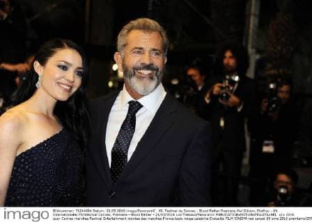 69. Festival de Cannes - Blood Father Premiere Mel Gibson, Ehefrau - 69. Internationales Filmfestival Cannes, Premiere - Blood Father - 21 05 2016 LoicThebaud Panoramic 