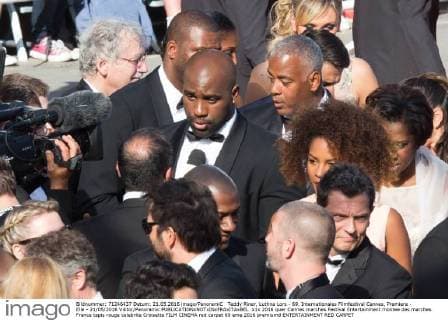 Teddy Riner, Luthna Lors - 69. Internationales Filmfestival Cannes, Premiere - Elle - 21 05 2016 Viktor Panoramic 