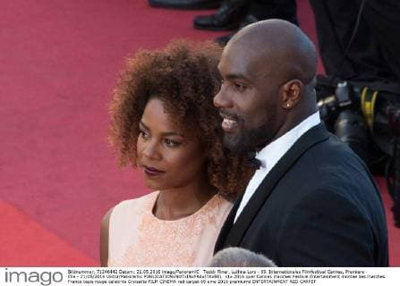Teddy Riner, Luthna Lors - 69. Internationales Filmfestival Cannes, Premiere - Elle - 21 05 2016 Viktor Panoramic 