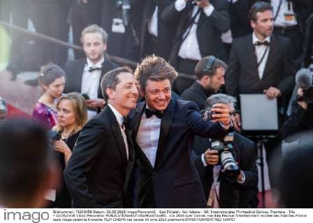 Gad Elmaleh, Kev Adams - 69. Internationales Filmfestival Cannes, Premiere - Elle - 21 05 2016 Viktor Panoramic 