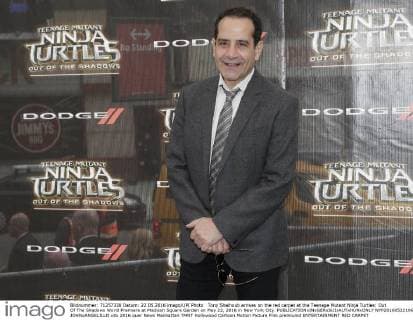 Tony Shalhoub arrives on the red carpet at the Teenage Mutant Ninja Turtles: Out Of The Shadows World Premiere at Madison Square Garden on May 22, 2016 in New York City.  NYP20160522106 JOHNxANGELILLO