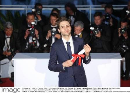 69. Festival de Cannes: Preisverleihung Xavier Dolan arrives at the award photo call after receiving the Grand Prix prize for the film It s Only the End of the World during the 69th annual Cannes International Film Festival in Cannes, France on May 22, 2016.  CAN20160522752 DAVIDxSILPA