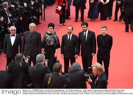 69. Festival de Cannes - Roter Teppich Abschlussveranstaltung 207964 Serge Arnal Starface 2016-05-22 Cannes France 69eme Festival International du Film de Cannes. Montee des marches de cloture. Farhadi, Asghar; Hosseini, Shahab  Copyright: xSergexArnalx xStarfacex STAR_207964_018