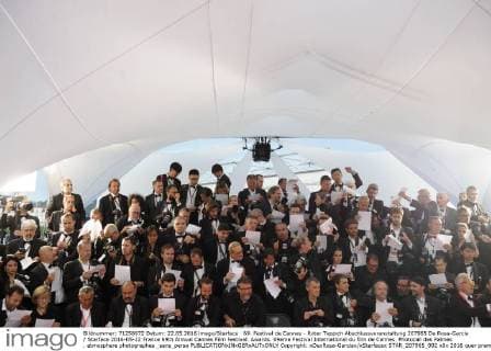 69. Festival de Cannes - Roter Teppich Abschlussveranstaltung 207965 De Rosa-Garcia Starface 2016-05-22 France 69th Annual Cannes Film Festival. Awards. 69eme Festival International du film de Cannes. Photocall des Palmes . atmosphere photographes _sans_perso  Copyright: xDexRosa-Garciax xStarfacex STAR_207965_002