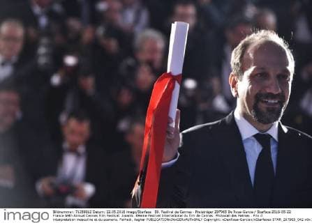 69. Festival de Cannes - Preisträger 207965 De Rosa-Garcia Starface 2016-05-22 France 69th Annual Cannes Film Festival. Awards. 69eme Festival International du film de Cannes. Photocall des Palmes . Prix d interpretation masculine et du scenario. Farhadi, Asghar  Copyright: xDexRosa-Garciax xStarfacex STAR_207965_042