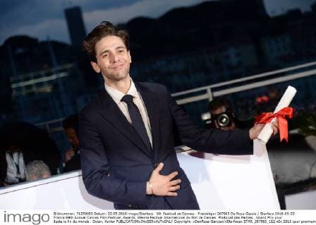 69. Festival de Cannes - Preisträger 207965 De Rosa-Garcia Starface 2016-05-22 France 69th Annual Cannes Film Festival. Awards. 69eme Festival International du film de Cannes. Photocall des Palmes . Grand Prix pour Juste la fin du monde . Dolan, Xavier  Copyright: xDexRosa-Garciax xStarfacex STAR_207965_112