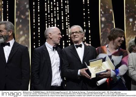 69. Festival de Cannes - Preisverleihung Ken Loach - 69. Internationales Filmfestival Cannes, Preisverleihung - 22 05 2016 LoicThebaud Panoramic 