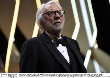 69. Festival de Cannes - Preisverleihung Donald Sutherland - 69. Internationales Filmfestival Cannes, Preisverleihung - 22 05 2016 LoicThebaud Panoramic 
