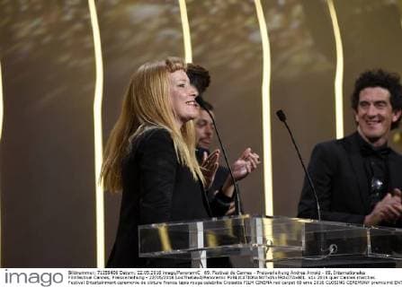 69. Festival de Cannes - Preisverleihung Andrea Arnold - 69. Internationales Filmfestival Cannes, Preisverleihung - 22 05 2016 LoicThebaud Panoramic 