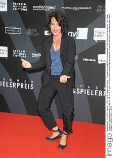 5 Jahre Deutscher Schauspielerpreis 2016 Ulrike Folkerts Ankunft zu 5 jahre Deutscher Schauspielerpreis in Berlin, 20.05.2016
