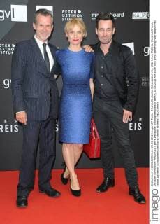 5 Jahre Deutscher Schauspielerpreis 2016 Ulrich Matthes, Christina Grosse, Christian Schwochow Ankunft zu 5 jahre Deutscher Schauspielerpreis in Berlin, 20.05.2016